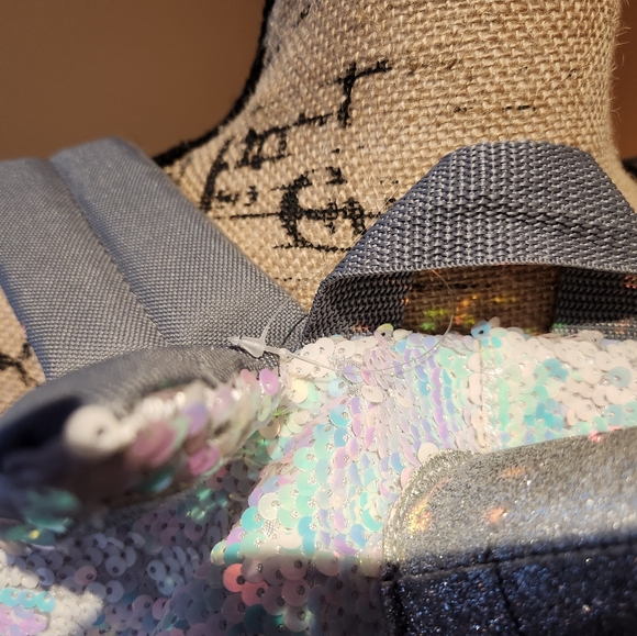 NWOT Justice Shimmer Unicorn Backpack - Picture 7 of 7
